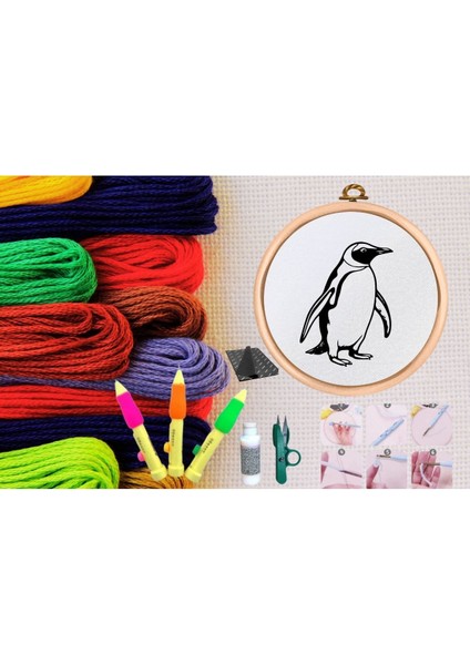 Punch Seti Nakış Seti Kasnaklı Kendin Yap Seti Seri 113