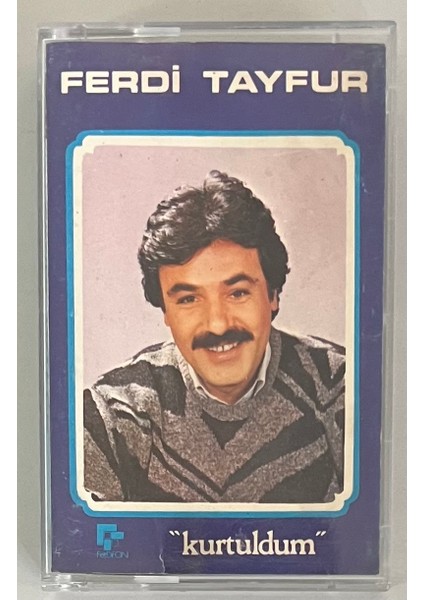 Ferdi Tayfur Kurtuldum Kaset (Orijinal Dönem Kağıt Baskı Kaset)