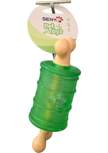 Senye Köpek Oyuncak Büyük Yeşil Kemik 15*5cm