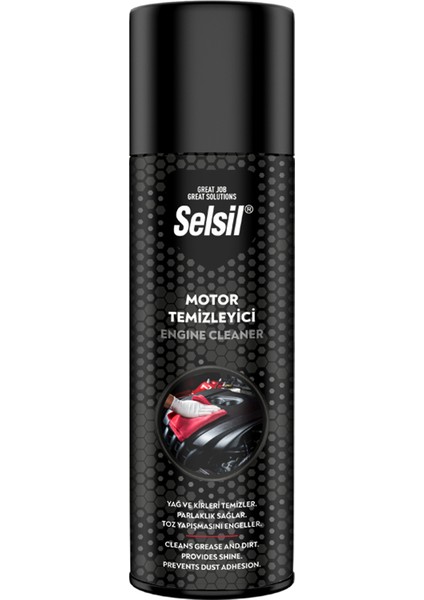 Selsil Susuz Motor Temizleme Spreyi 500ML