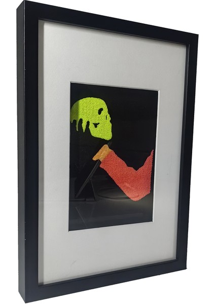 Hamlet - Uv LED Li Neon Nakış Işlemeli 21X30 cm Çerçeve fiyatları