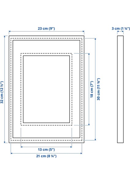 Hamlet - Uv LED Li Neon Nakış Işlemeli 21X30 cm Çerçeve