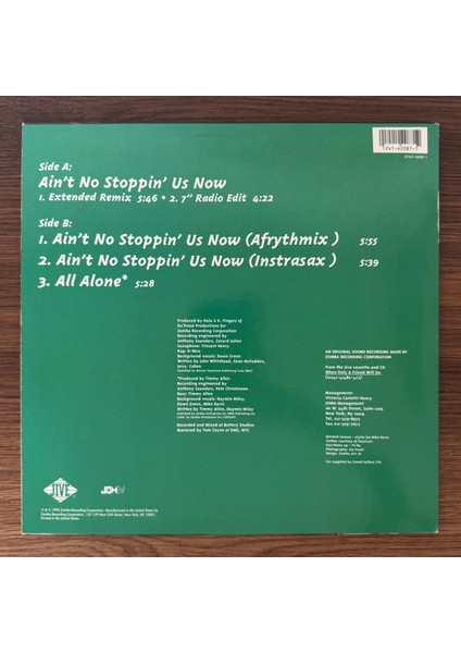 Mike Davis – Ain't No Stoppin' Us Now fiyatları