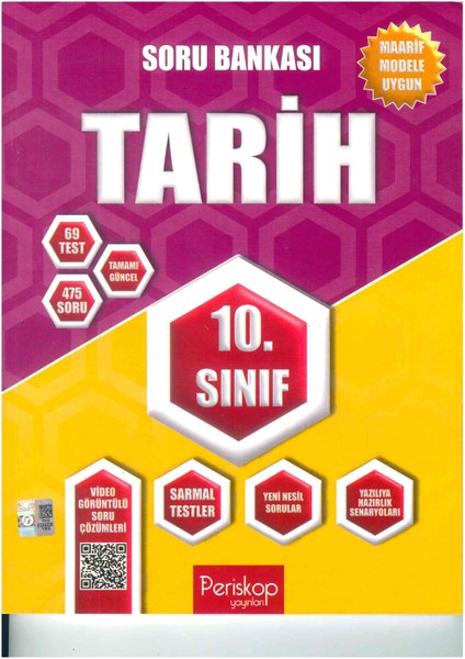 10. Sınıf Tarih Soru Bankası (Maarif Modele Uygun)