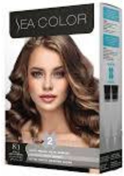 2'li Saç Boyası 8,1 Küllü Açık Kumral