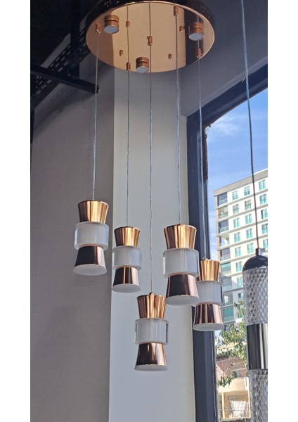 Üç Renk Kumandalı LED Sarkıt Avize modelleri