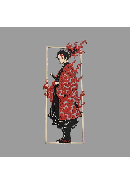 Tanjiro Kitap Ayracı Renkli