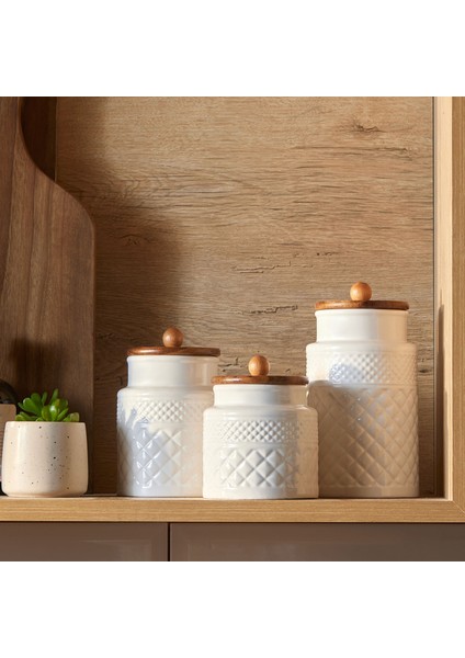 Lattice 3'lü Seramik Baharat Takımı modelleri
