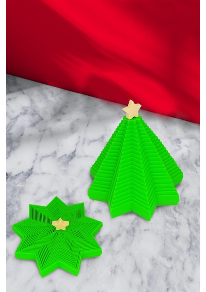 Yılbaşı Hareketli Çam Ağacı Model Süs ve Dekoru