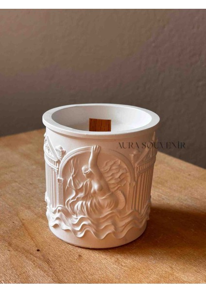 Hanımeli Kokulu Mitolojik Tanrıça Venüs Modeli Soya Mum