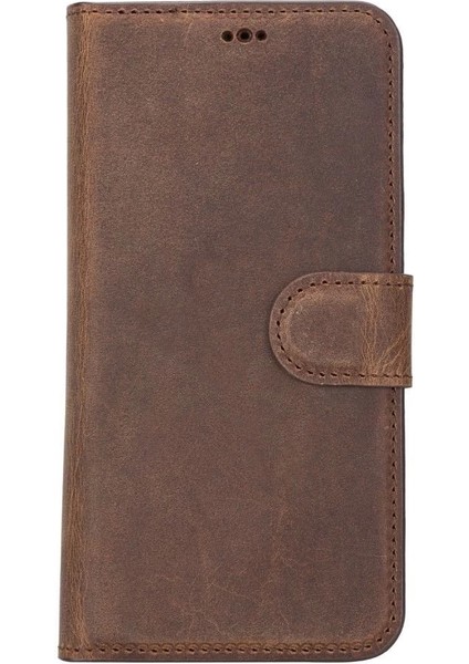 Apple iPhone 14 Pro Uyumlu Deri Cüzdanlı Kılıf Mwwn G2 Kahve fırsatları