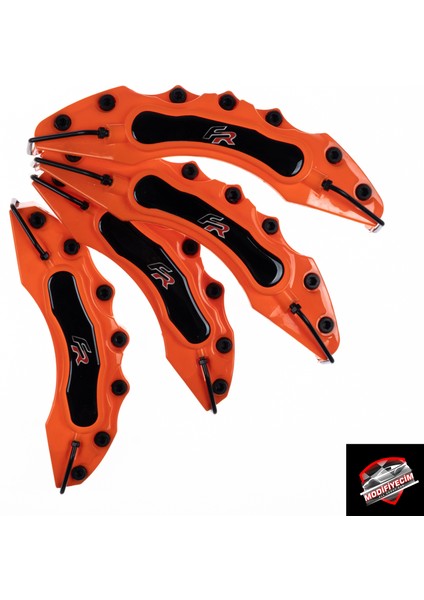 Turuncu Fr 4'lü Kaliper Seti Yapıştırma Logolu fiyatları