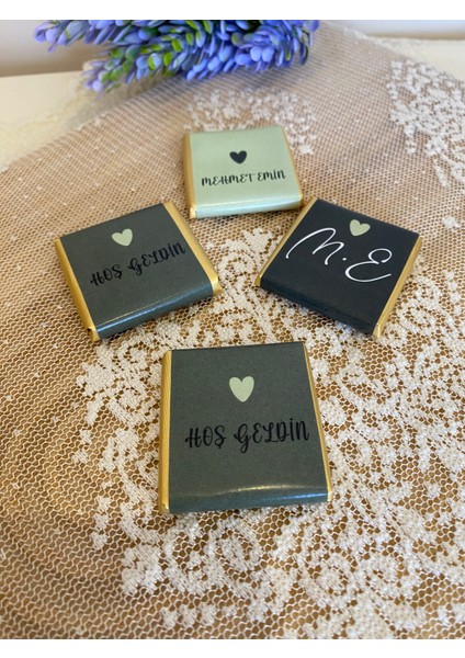 Kişiye Özel Bebek-Nikah-Söz-Özel Günler Çikolatası-40 Adet-Kutusuz fiyatları