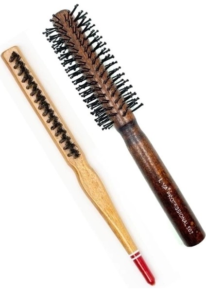 Buğz Liva 503& 690 Profesyonel Yanmaz Set Topuz Saç Fırçası-2'li fiyatları