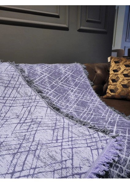 Pamuklu Lüks Kaymaz Koltuk Örtüsü | Koltuk Şalı | Çok Amaçlı Örtü fiyatları