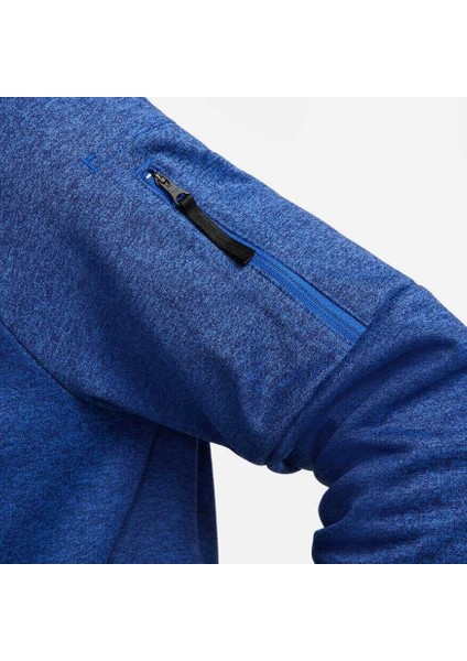 DQ4834 492 Nike Therma Fıt Hoodie Pullover Erkek Sweatshirt