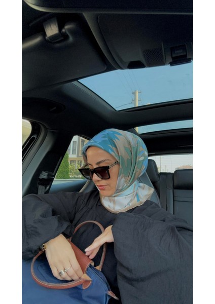 Ipekevi Nihavent Desenli Tivil Ipek Eşarp Bebe Mavi fiyatları