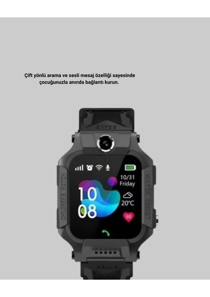 S10 Akıllı Çocuk Saati Siyah - M857R939-K28857 fiyatları