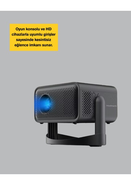 Android Tv 11 Işletim Sistemli Elektrikli Odaklama Projektör - M149B838-N25149 fırsatları