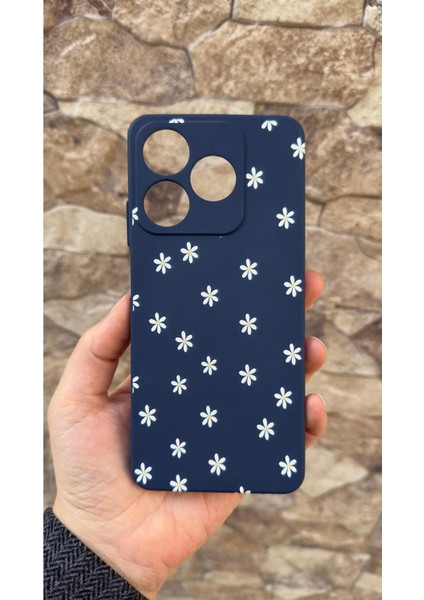Realme C63 Uyumlu Mini Papatya Desenli Silikon Darbe Emici Klasik Korumalı Rubber Kılıf fiyatları