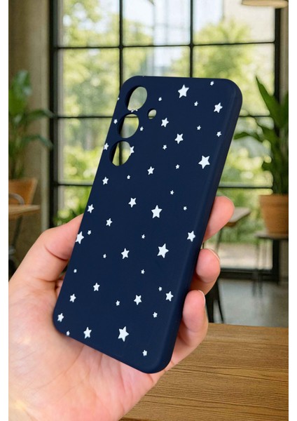 Samsung Galaxy S24- Minimal Yıldız Desenli Silikon Darbe Emici Klasik Korumalı Rubber Kılıf fırsatları