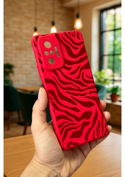 Xiaomi Redmi Note 1o Pro Zebra Desenli Silikon Darbe Emici Klasik Korumalı Rubber Kılıf modelleri