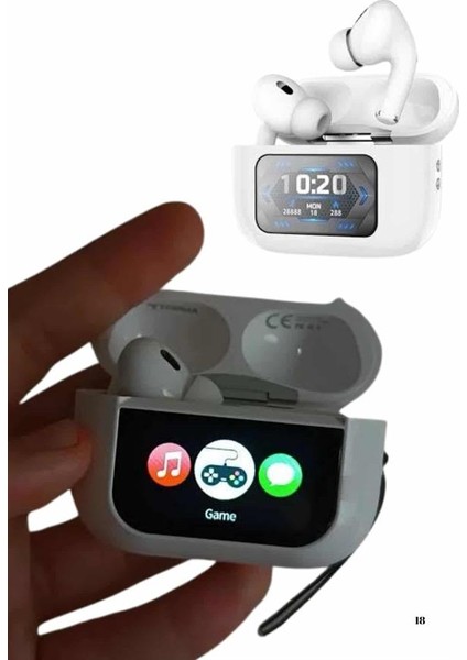 Dokunmatik Ekranlı Air Pro 2 Anc Kulaklık Kablosuz Çok Fonksiyonlu - M699R677-K39699 modelleri