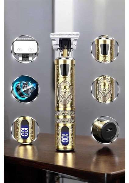 Çizik Tıraş Makinesi Şarjlı Paslanmaz Çelik Bıçaklı Uzun Ömürlü - N927J930-M48927