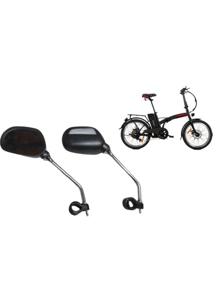 Kuba Speedlight Elektrikli Bisiklet - Scooter Ayna Takımı