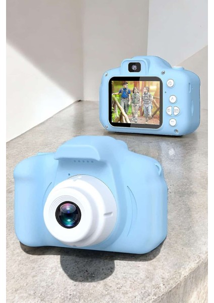 Çocuklara Özel Dijital Fotoğraf Makinesi Mini 1080P Hd Kaliteli - M400B947-N80400 fırsatları