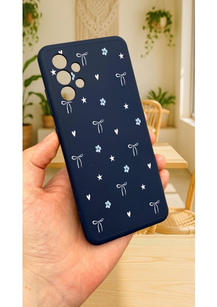 Samsung Galaxy A32-MİNİ Fiyonkdesenli Silikon Darbe Emici Klasik Korumalı Rubber Kılıf modelleri