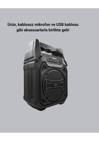 Taşınabilir Bluetooth Hoparlör – Fm Radyo USB Sd Kart ve Tws Özellikli - M308B596-N33308 indirimleri