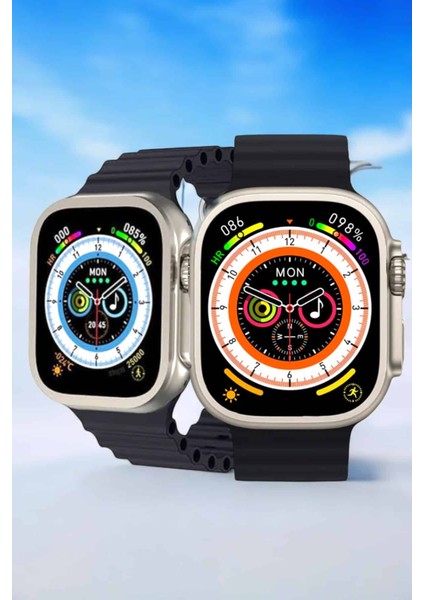 Bluetooth Bağlantılı Nabız Kan Basıncı Oksijen Ölçer Akıllı Saat - M564R279-K79564 fiyatları