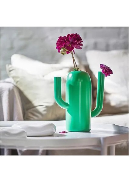 Artbuske Vazo Sulama Kabı Parlak Yeşil 24 cm fiyatları