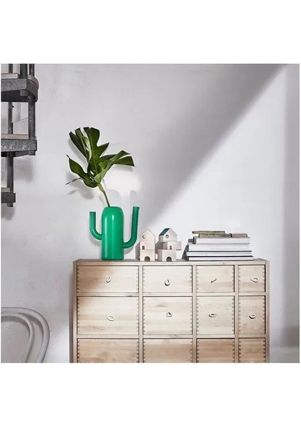 Artbuske Vazo Sulama Kabı Parlak Yeşil 24 cm modelleri