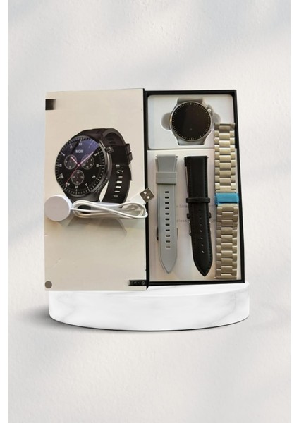 Akıllı Saat Amoled Ekran Bluetooth Bağlantılı Sesli Görüşme Nabız Ölçer - N886J343-M8988 modelleri