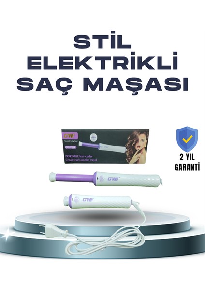 Gw 32MM Döner Başlıklı Saç Kıvırma Makinesi – Her An Her Yerde Profesyonel - T169G962-Z86