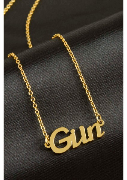 Gün Isimli Kolye (Kişiye Özel)