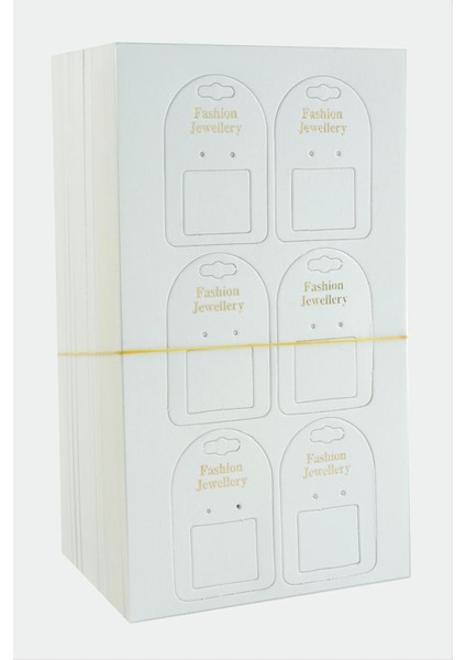 Oval Pencereli Küpe Kartı 200 Adet