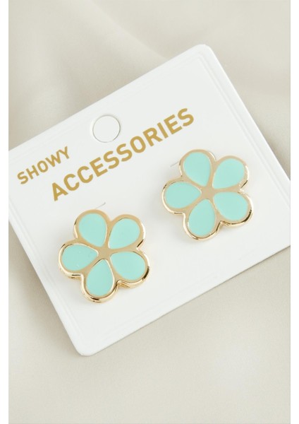 Papatya Yeni Sezon Mineli Küpe