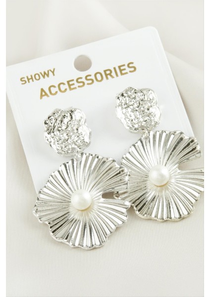 Papatya Yeni Sezon Inci Küpe