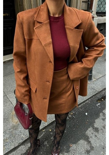 Mini Etekli Süet Takım 9935 indirimleri