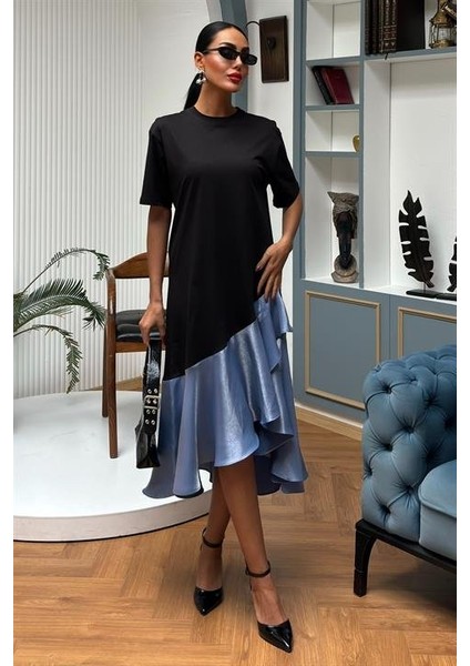 Volanlı Süprem Elbise 2864