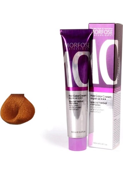 10 Saç Boyası 100ML / 8.44 Yoğun Açık Bakır