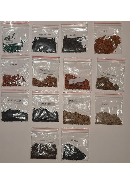 agro sebze tohumu - karışık sebze yetiştirme paketi - 2 fiyatları