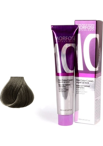 10 Saç Boyası 100ML / 7.11 Yoğun Küllü Kumral