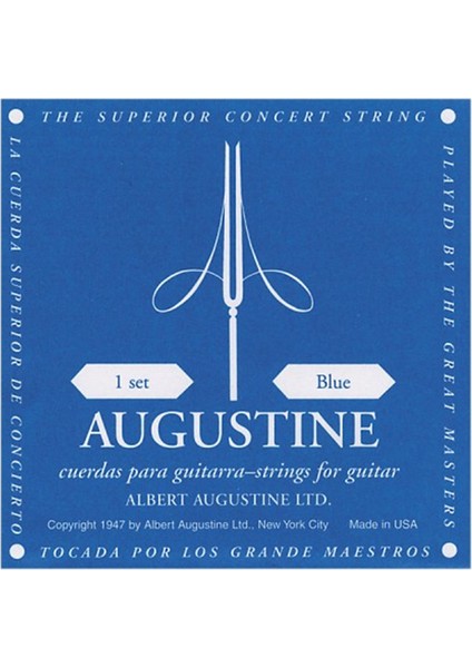 Augustine Blue Set Klasik Gitar Teli 650437