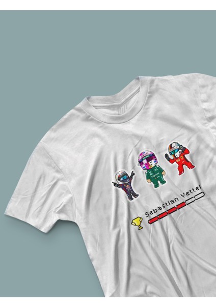 Vettel Pixel Art T-Shirt fiyatları