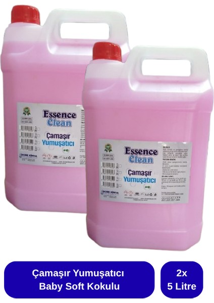Çamaşır Yumuşatıcı Baby Soft Kokulu 5 Lt x 2 Adet