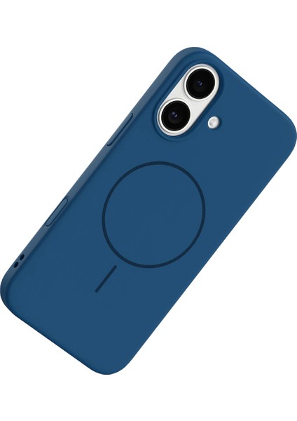 Apple iPhone 17 Jully Magsafe Kapak - Lacivert modelleri